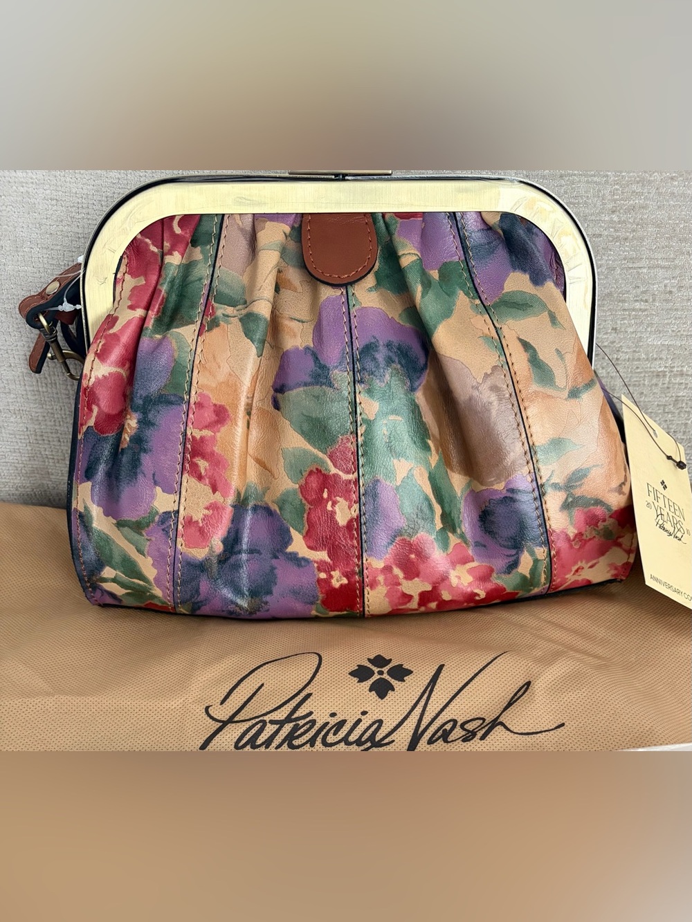 NWT Patricia Nash Verbania Crossbody Bag